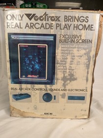 GCE Vectrex Arcade System CIB w/ Original Box & Controller - TESTED WORKING