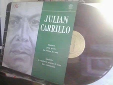 LP Julian Carrillo Concierto Para Piano En Tercios De Tono / Concierto En Cuart