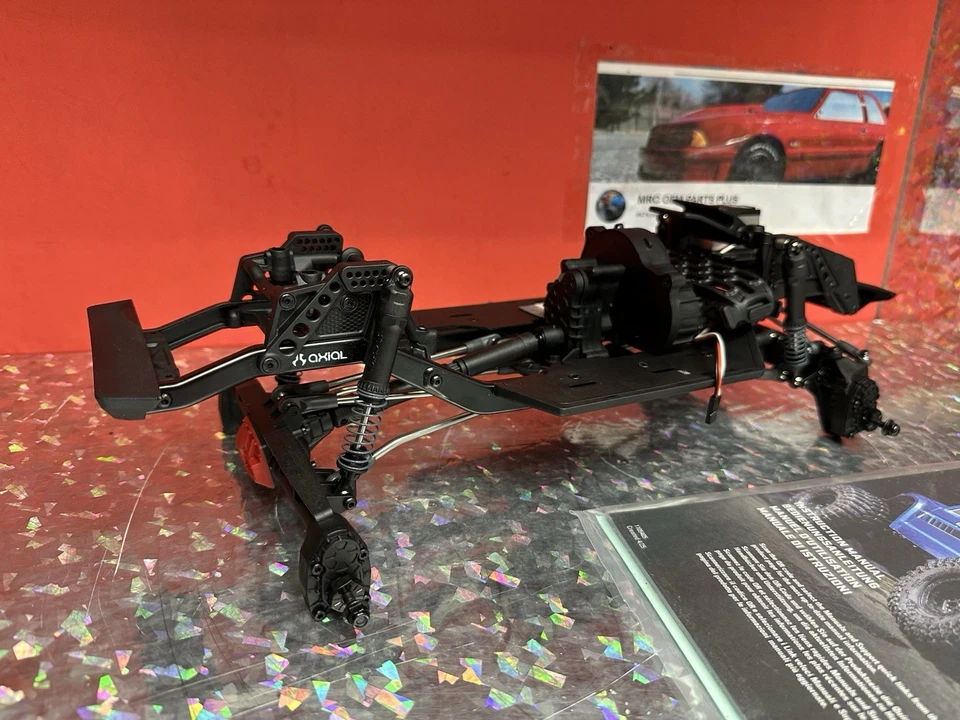 Axial SCX10III Coyote 1/10 Crawler Roller Chassis Portals Shocks Trail Scale - Image 3 of 4