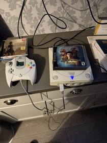 Sega Dreamcast Console With Controller, VMU & Jump Pack region free and hdmi mod