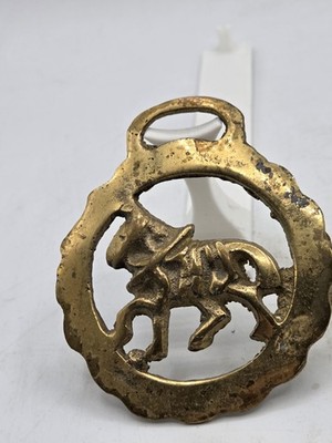 WORKING HORSE  vintage horse brass