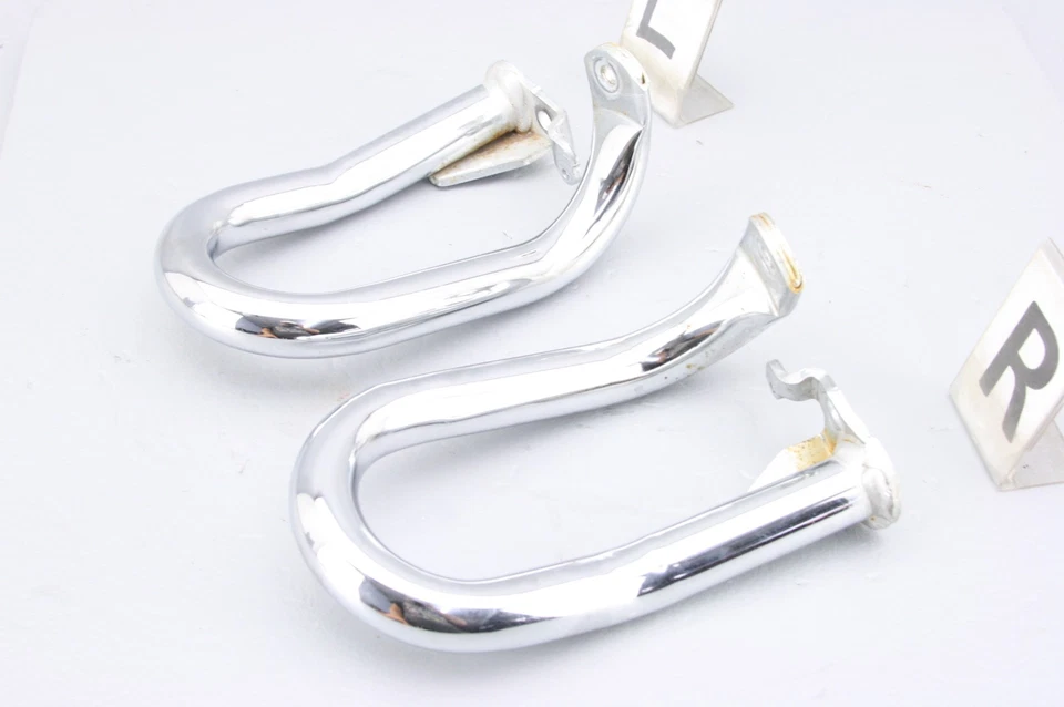 2007 Honda Goldwing GL 1800 Saddlebag Crash Bar Guard Left Right Set CHROME - Imagem 4 de 4
