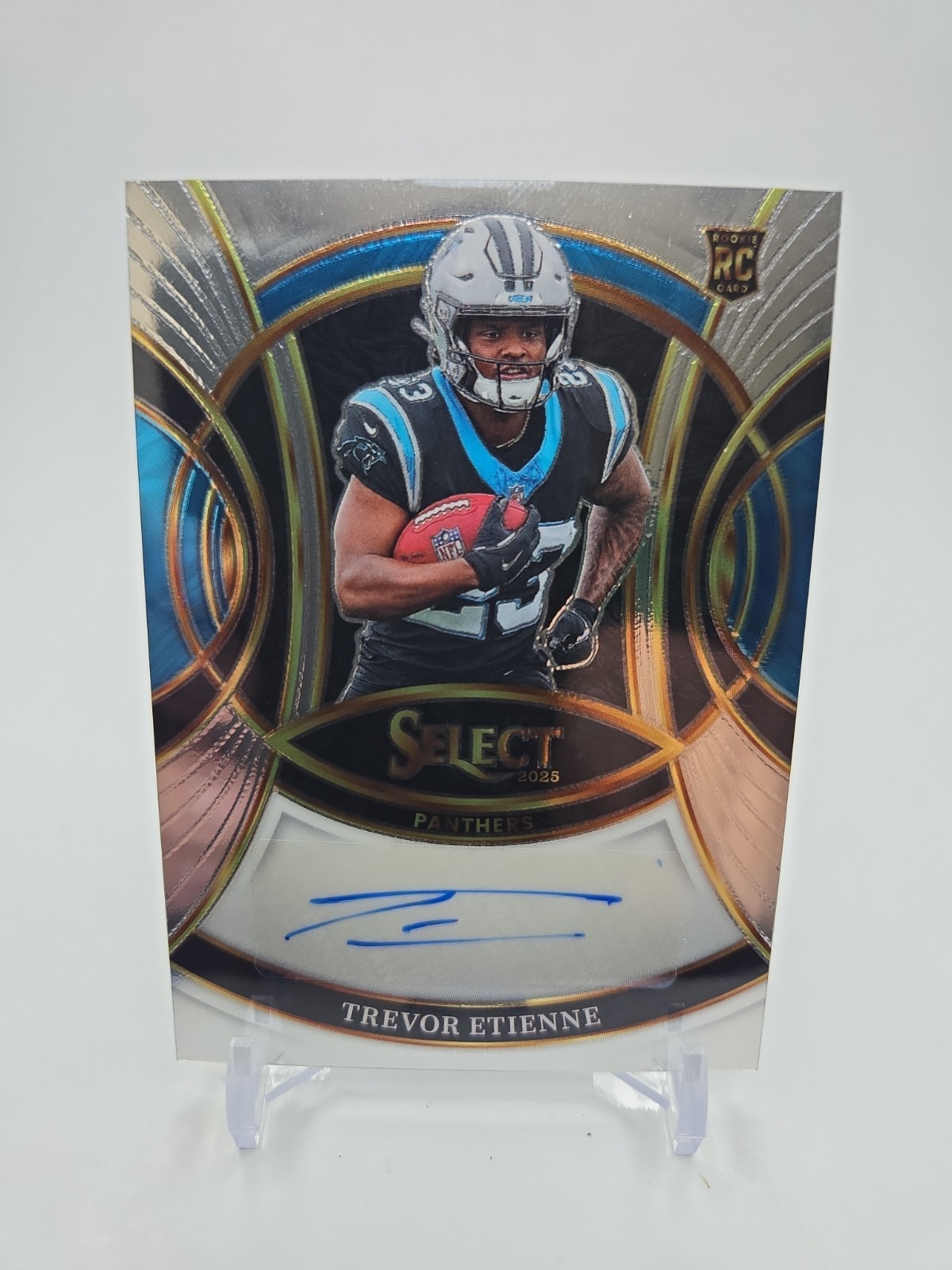 Trevor Etienne 2025 Select Rookie Signatures #RSI-TEE Rookie Auto RC AU Panthers