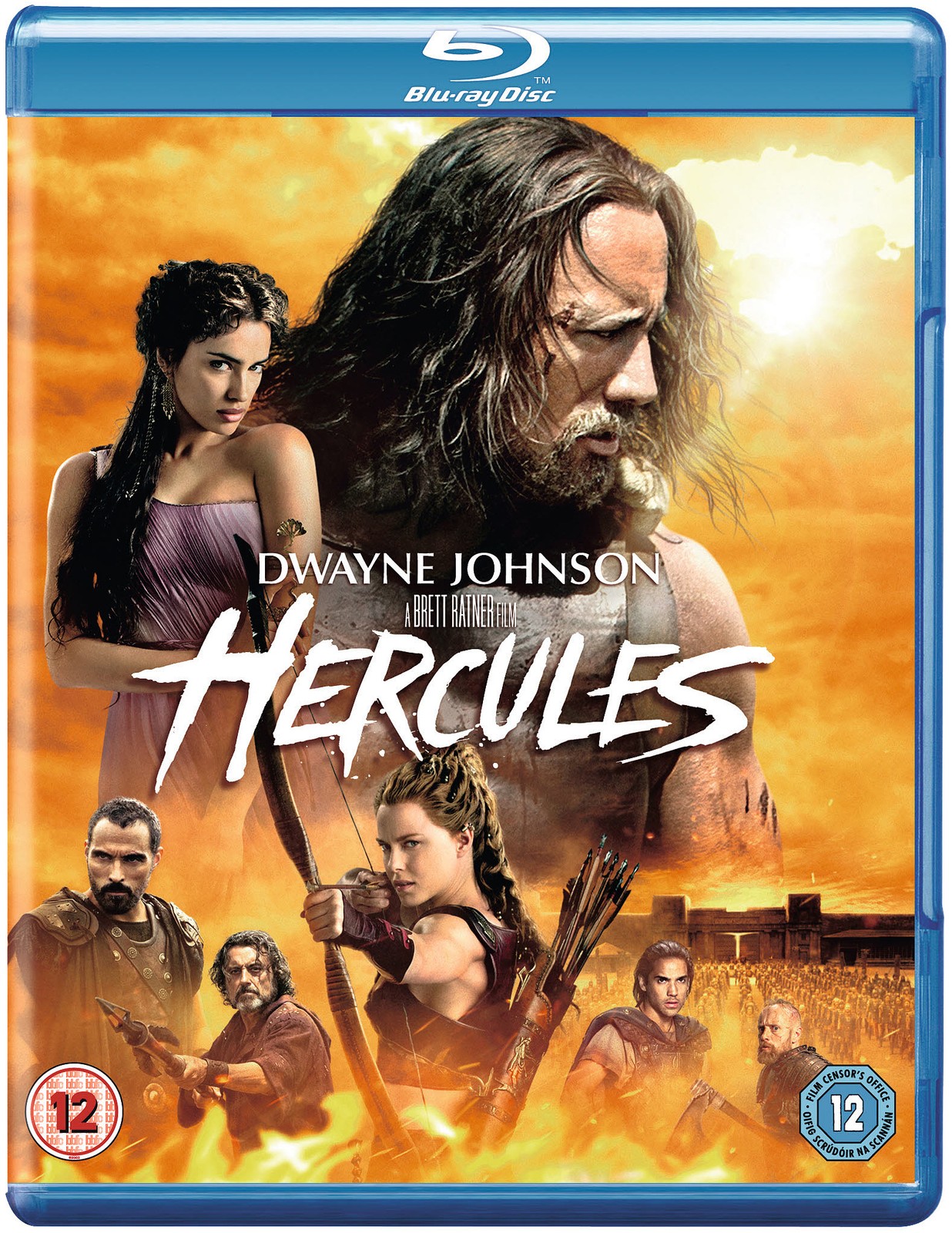 Hercules (Blu-ray) Rufus Sewell Ian Whyte John Hurt Irina Shayk Ian McShane