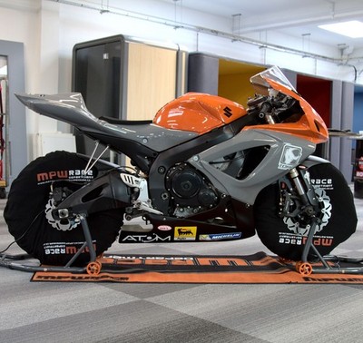 MPW Race Department 17 Zoll Reifenwärmer Fleecedecke Bezug
