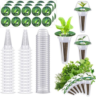 #ad 121pcs Hydroponic Pods Kit Seed Pods Kit for AerogardenGrow Anything Kit $15.80