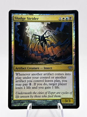 Sludge Strider 126/145 Foil Conflux MTG LP
