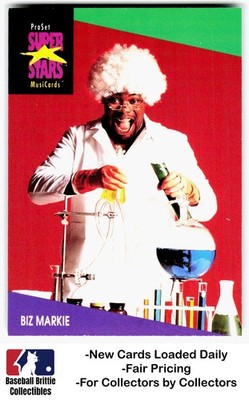 1991 Pro Set SuperStars MusiCards #112 Biz Markie