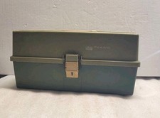 Vintage 1970's Plano Molding Co. PLANO 6300 N Tackle Box - 3 Tray - Made in USA
