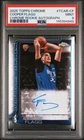 COOPER FLAGG - PSA 9 -2025 TOPPS CHROME AUTO ROOKIE RC #TCAR-CF Mavericks (#2)