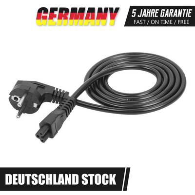E-Scooter Ladekabel Netzkabel für Ninebot MAX G30, G30D, G30D2 F65D 1,5 Meter DE