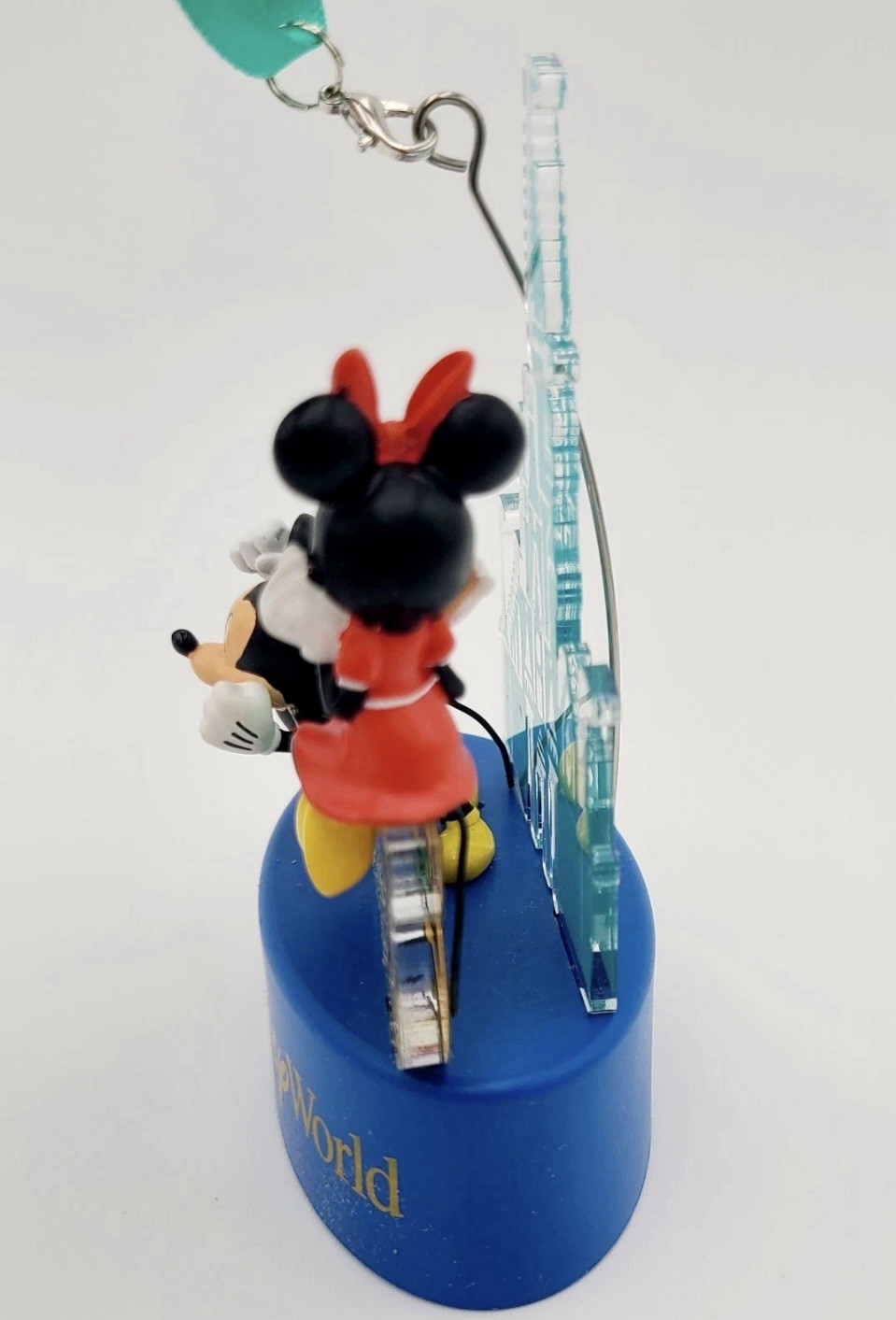 Walt Disney World Parks 2025 Mickey Minnie Mouse Castle Light-Up Ornament NEW