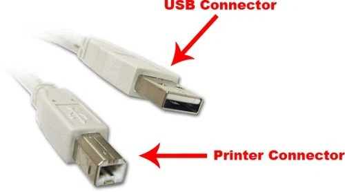 15Ft. USB 2.0 A Male to B Male Printer Scanner Cable Beige UL Listed USB2-15AB - Image 2 of 3