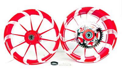 STOCK SIZE RED CONTRAST CUT TORNADO WHEELS 2012-2020 KAWASAKI