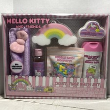 Hello Kitty Friends Cozy Time Bath Set: Complete Kit