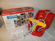 Vtg 1991 Fisher Price Lift Lock Outdoor Infant Swing Unused In Original Box