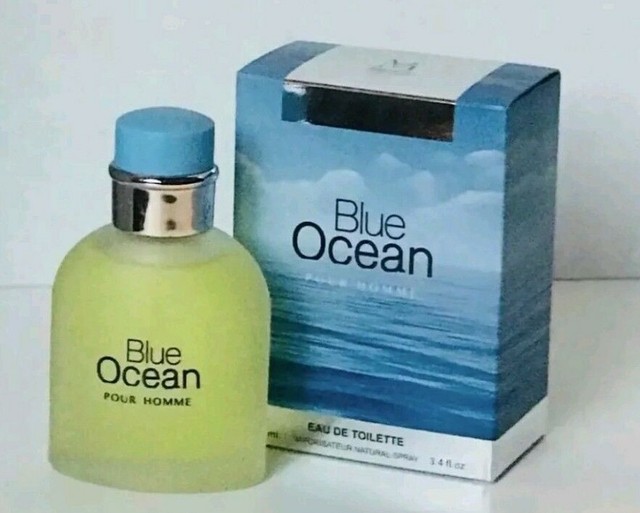 *BRAND NEW* FRAGRANCES BLUE OCEAN VERSION POUR HOMME 3.4oz COLOGNE