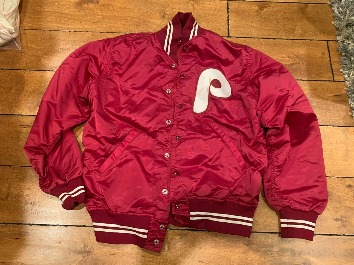 Vintage phillies hot sale jacket