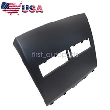 For 07-12 Nissan Versa Black Front Upper Top Center Dash Air Vent Trim Bezel