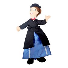 The Disney Store Mary Poppins 8" Plush Bean Bag Toy