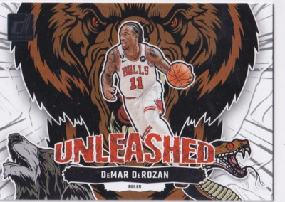 Panini 2023-24 Donruss NBA Basketball No. 14 DeMar DeRozan Unleashed