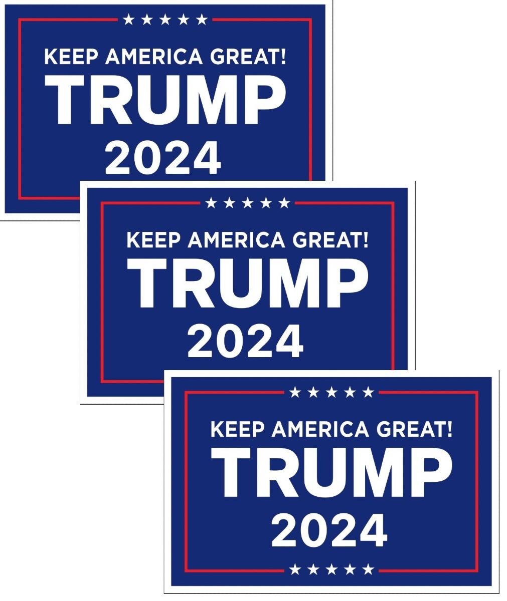 2024 Donald Trump for President Campaign Poster Set of 3 | eBay