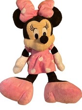 Minnie Mouse Pink Dress Disney Junior Mickey Mouse Clubhouse Stuffed Plush 16"