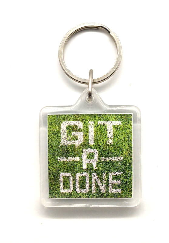 Vintage Larry The Cable Guy "Tailgate Party" Git-R-Done Keyring Keychain