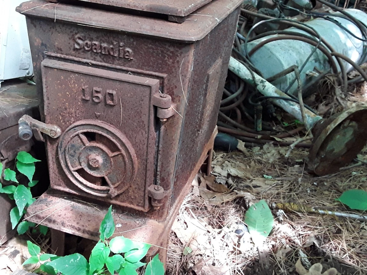 Vintage Scandia 150 Wood Stove | eBay