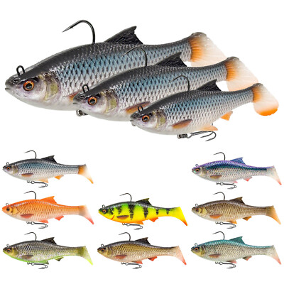 Savage Gear 3D Roach RTF 12cm 15cm 18cm FS Swimbait Gummifisch Kunstköder