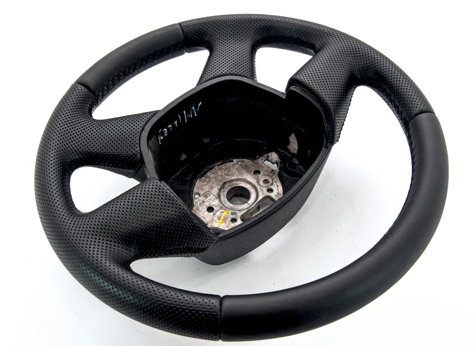 Lenkrad beziehen mit Leder für Skoda Fabia 2 Bj. 2009-2014 NEU LEDER - Bild 4 von 4