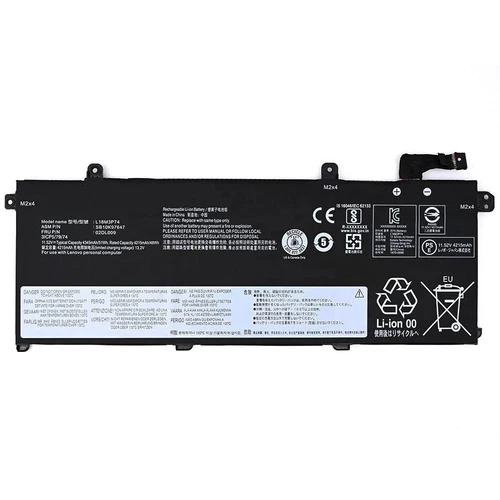 51wh L18M3P74 L18M3P73 L18L3P73 Battery For Lenovo ThinkPad T490 T495 P43S - Picture 5 of 7