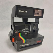 Pellicola Polaroid Supercolor 635CL testata in scatola ottime condizioni