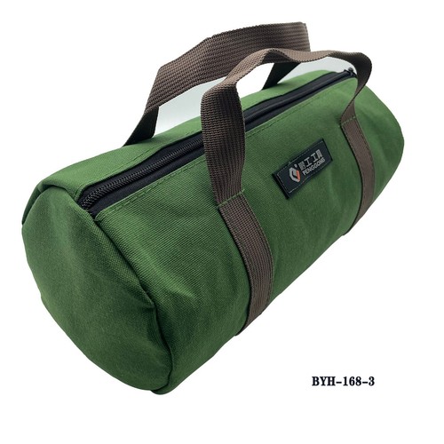 Heavy Duty Canvas Tool Bag with Metal Zipper Muti-Purpose Portable Waterproof - Picture 76 of 119
