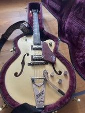Gretsch G6118 135th Anniversary Casino Gold & Dark Cherry Metallic Guitar Superb