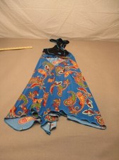 Unbranded Size M Womens Paisley Stretch One Shoulder Lightweight Short Dress 220