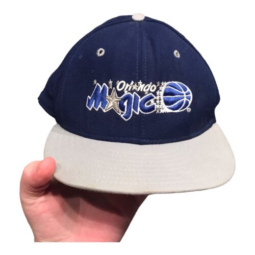 Vintage New Era Orlando Magic 59Fifty Fitted Sz 7 1/8 Wool Hat Cap USA NBA - Picture 1 of 4