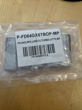 64GB Turbo Attach  3 USB 3.0 Flash Drive, 5-Pack, Grey, P-FD64GX5TBOP-MP, 100MB