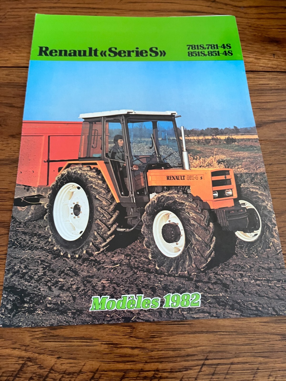 781s Specific Rotation Renault 781s 781-4S 851s 851-4S Tractor Brochure AMIL22 | eBay