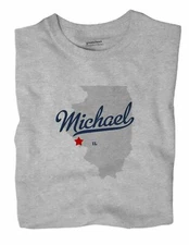 Michael Illinois IL T-Shirt MAP