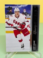 JOEY KEANE 21-22 Upper Deck Young Guns #249 CAROLINA HURRICANES