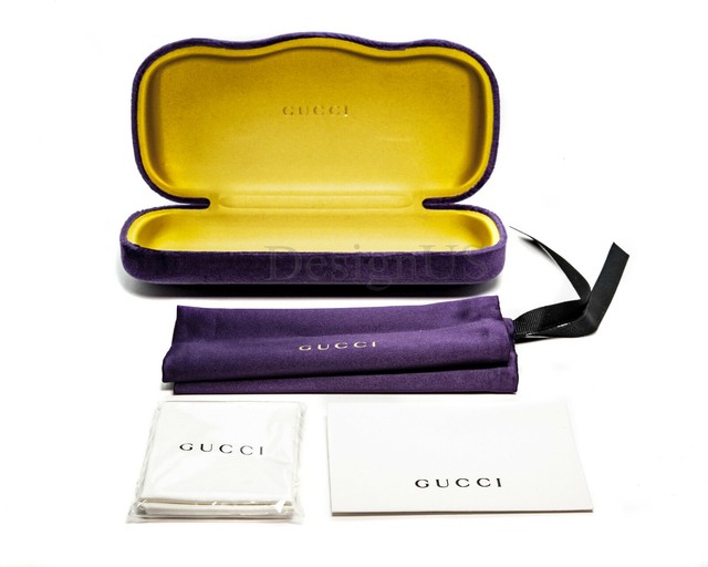 Gucci Purple Velvet Case size Small for Eyeglasses Made in Italy Authentic New eBay