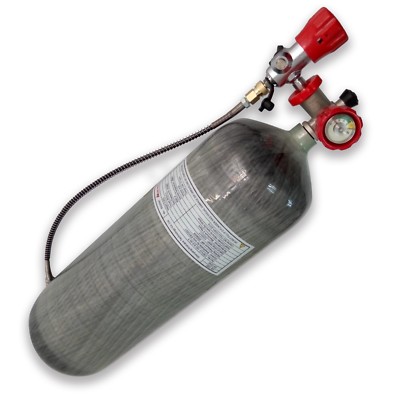 Acecare 9L CE PCP Air Tank 300bar Scuba Carbon Fiber Paintball Refill Tanque