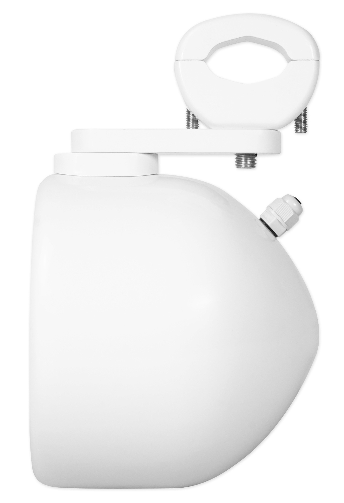 2 Rockville MAC40B - 4 Белых поворотных алюминиевых динамика на мотоциклетном руле