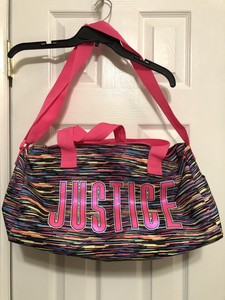 justice gym bag