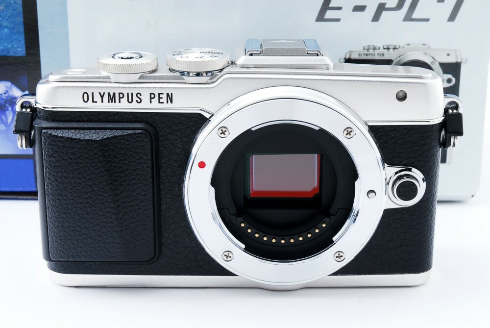 OLYMPUS　e-pl7 Olympus PEN E-PL7 16.1MP 14-42mm Lens Black [Exc+++] w/8GB SD Card