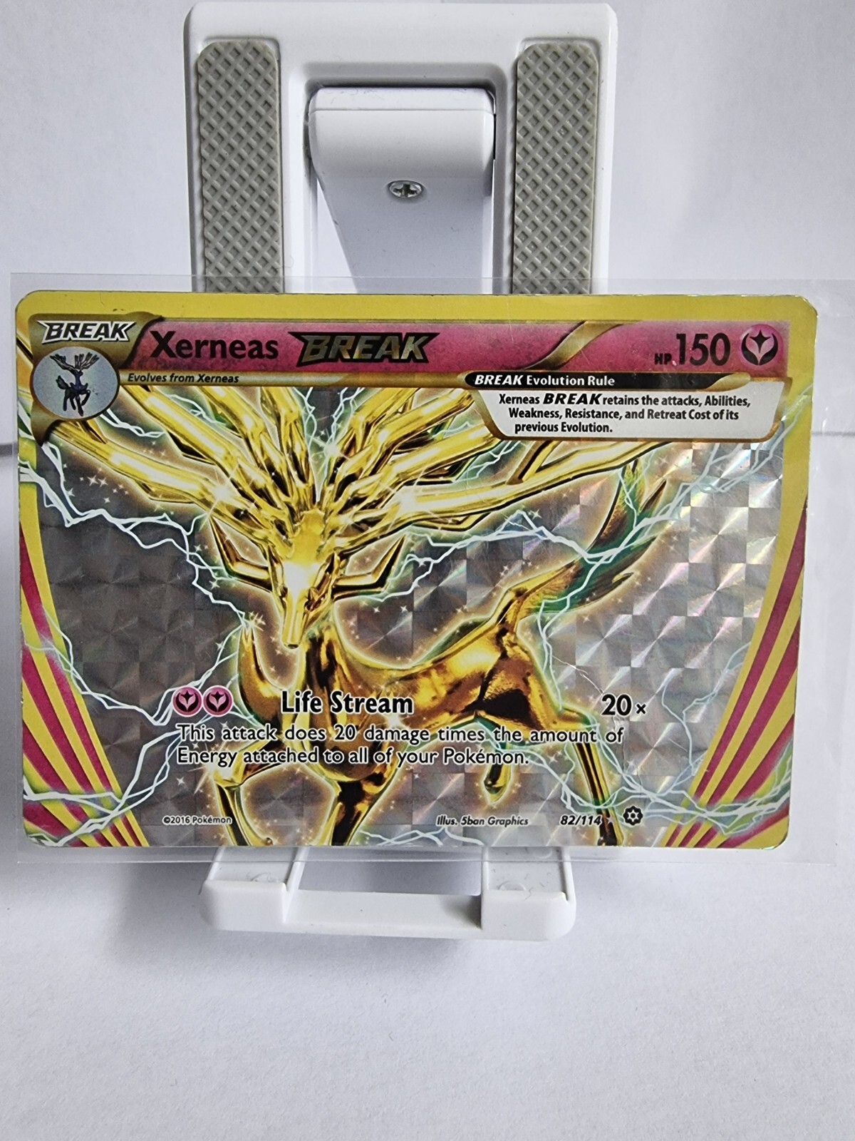 Mavin | Xerneas Break 82/114 Ultra Rare XY Steam Siege Set Pokemon TCG NM-M