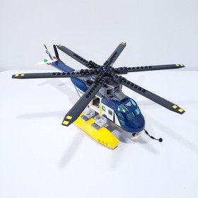 Lego 2015 City Police Helicopter Pursuit 60067 No Box/Manual 99% Complete