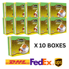 10 Boxes Gano Excel Ganocafe Coffee Ganoderma Ginseng 150 Sachets Bulk