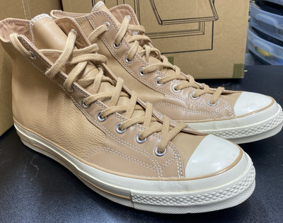 Converse Chuck 70 High Top Leather Shoes 'Golden Tan' -13 men s